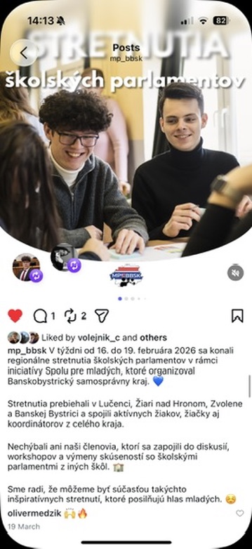 Regionálne stretnutie školských parlamentov